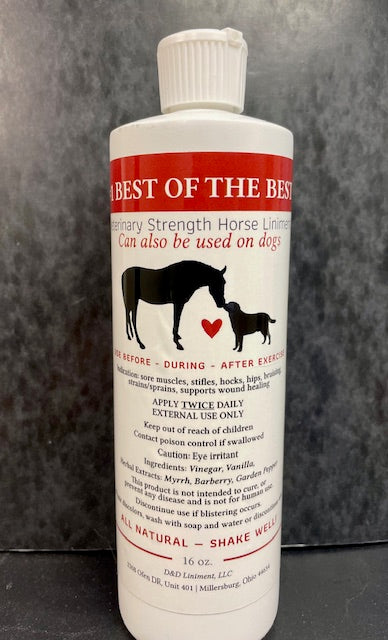 Veterinarian Grade Liniment